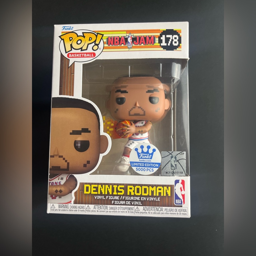 Funko Pop! Basketball NBA Jam - Dennis Rodman - Funko Exclusive (5000 PCS) #178